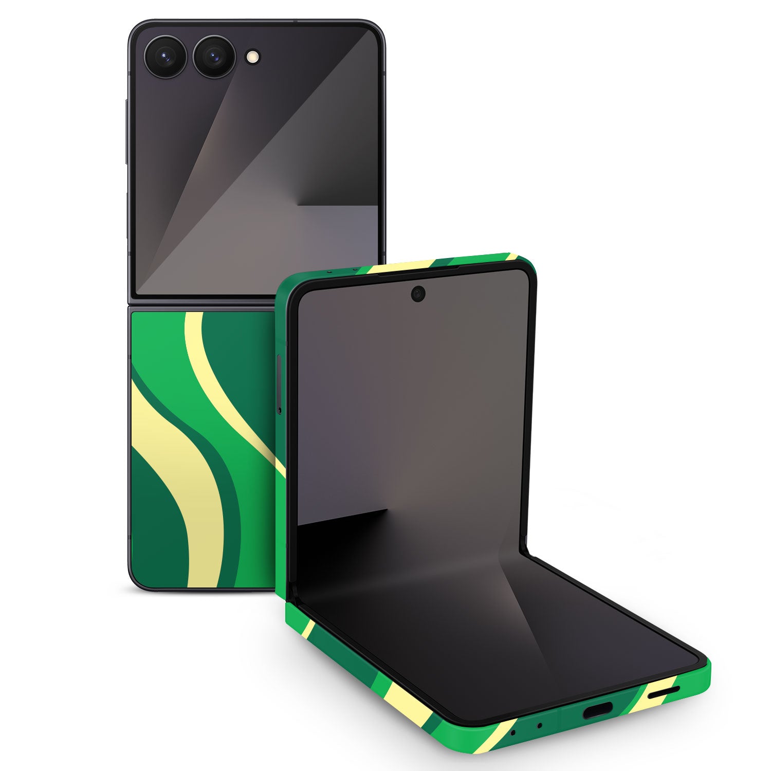 Samsung Galaxy Z Flip 7 abstract jungle Skins