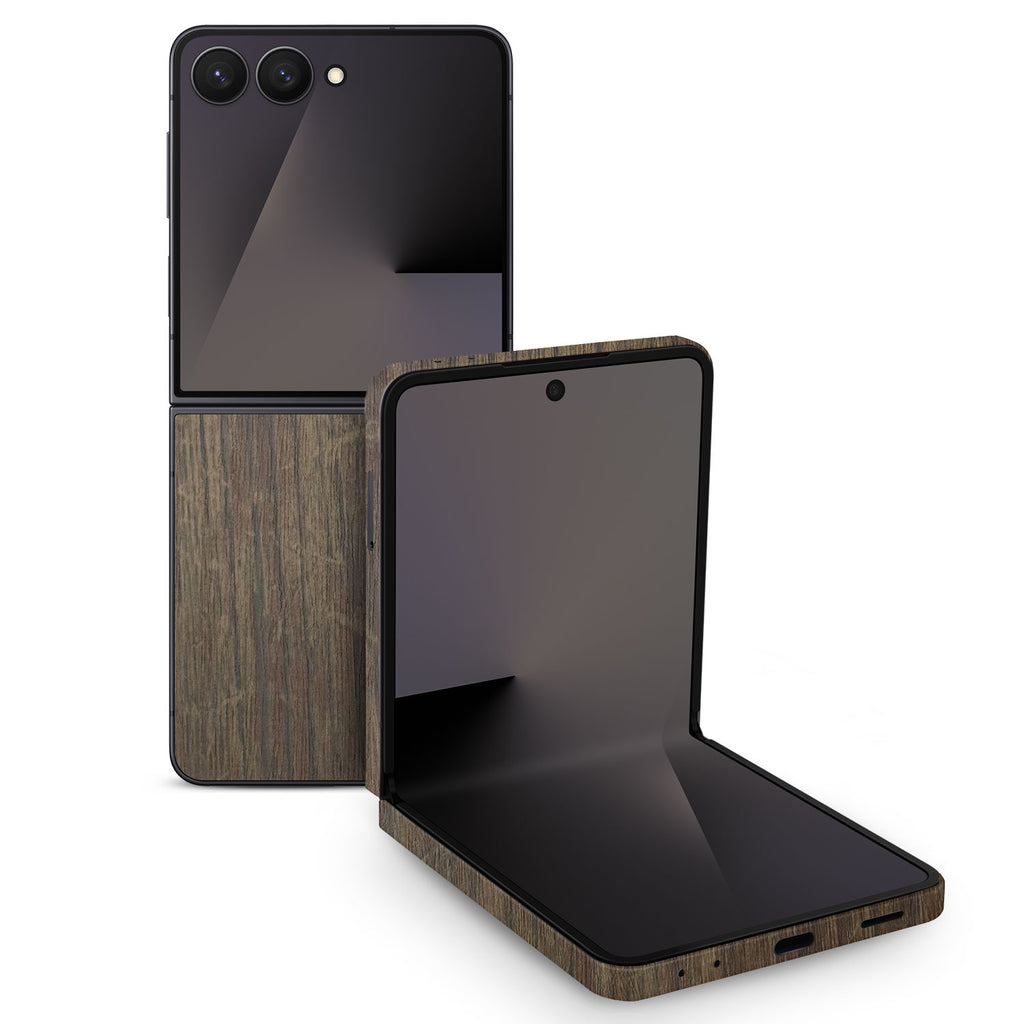 Samsung Galaxy Z Flip 7 aged oak Skins