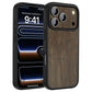iPhone 17 Pro Max CustomX cases aged oak wood