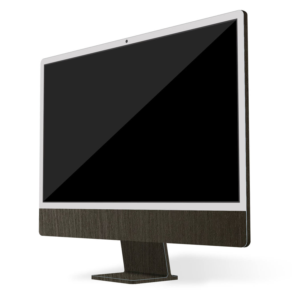 Apple iMac 24-inch (2023, M3) Silverblack wood skins