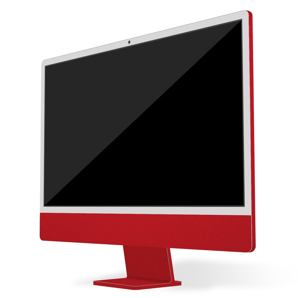 Apple iMac 24-inch (2023, M3) Textured matt red skins