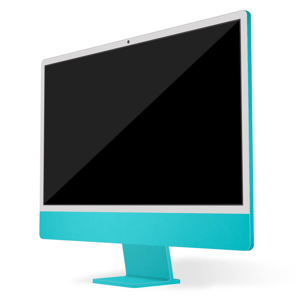 Apple iMac 24-inch (2023, M3) Textured matt turquoise skins
