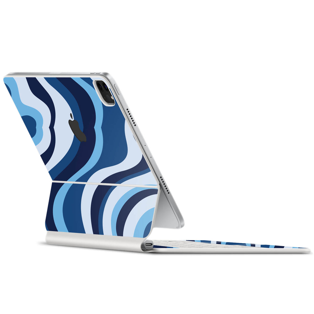 Apple iPad Pro Magic Keyboard 13" (M4) Abstract lagoon skins