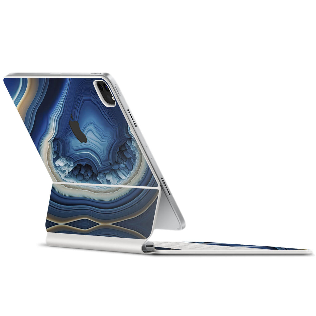 Apple iPad Pro Magic Keyboard 12.9" (2021, Gen 5) Onyx azure skins