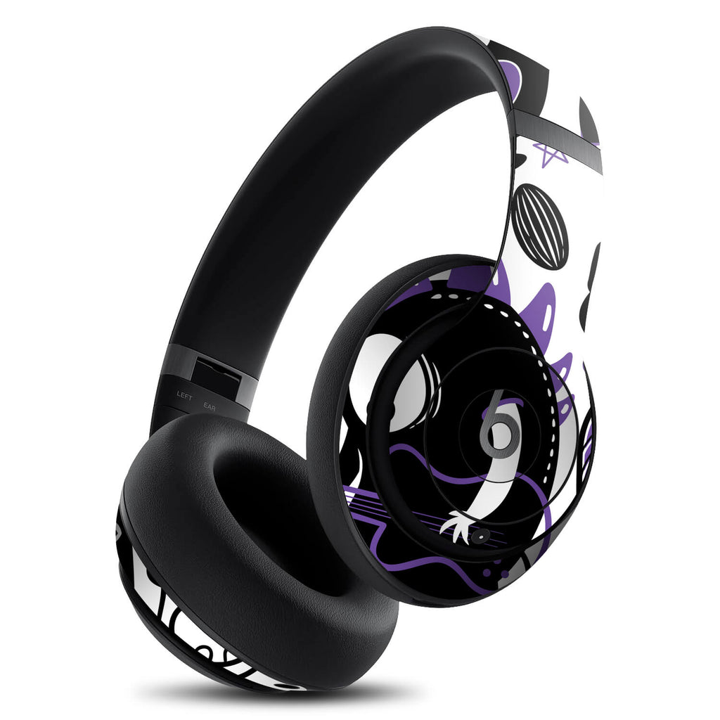 Beats Studio Pro Doodles monster purple skins