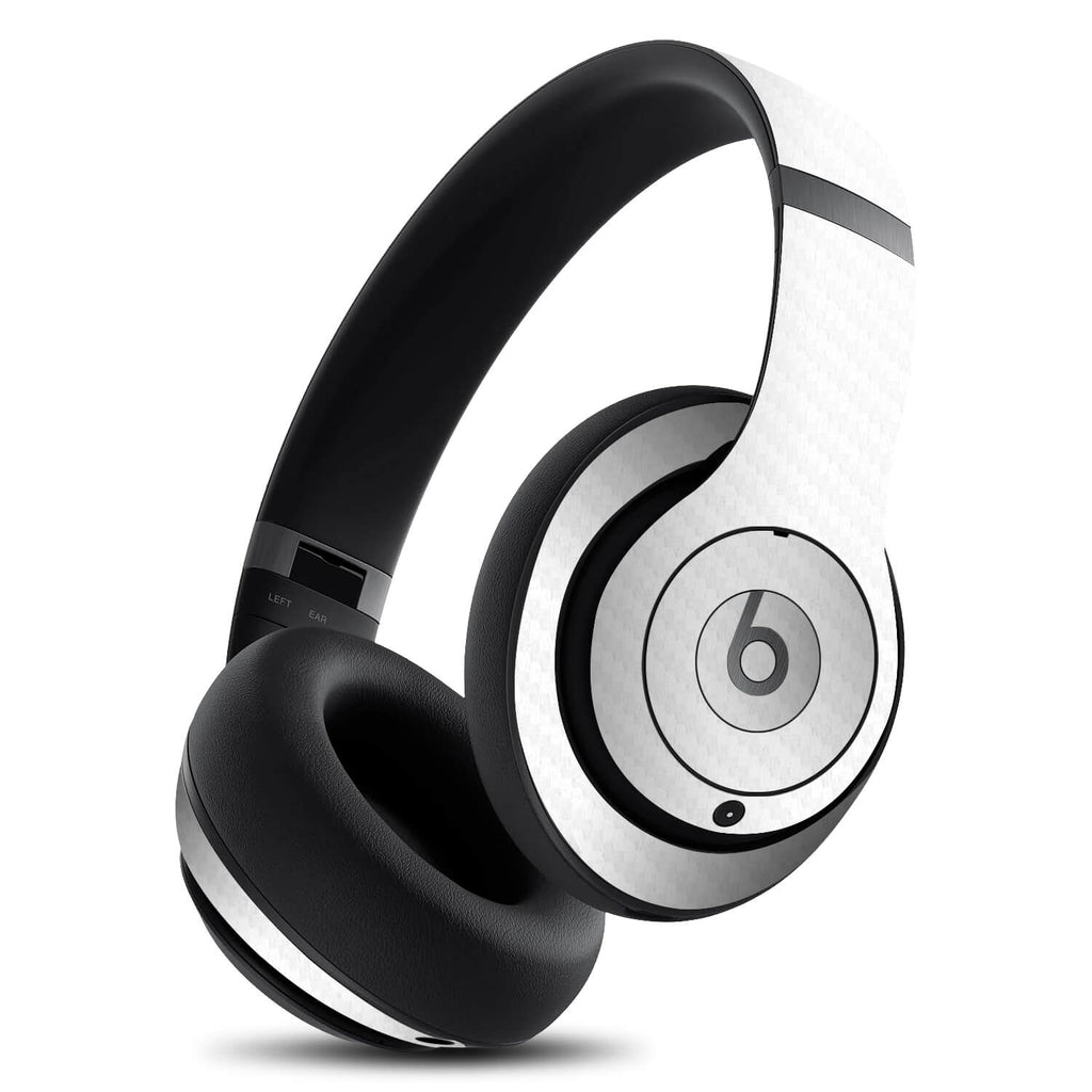 Beats Studio Pro White carbon fibre skins