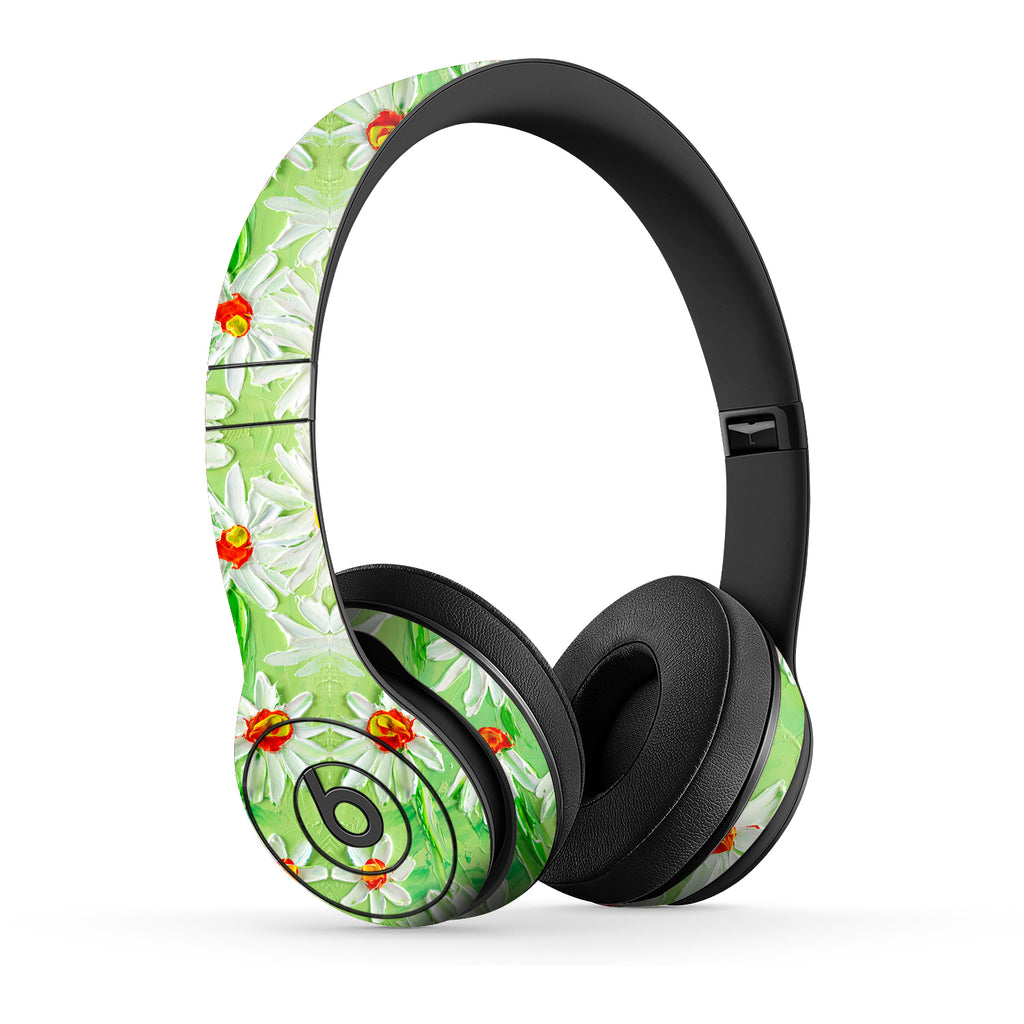 Beats Solo 3 Art Daisy Field Skins