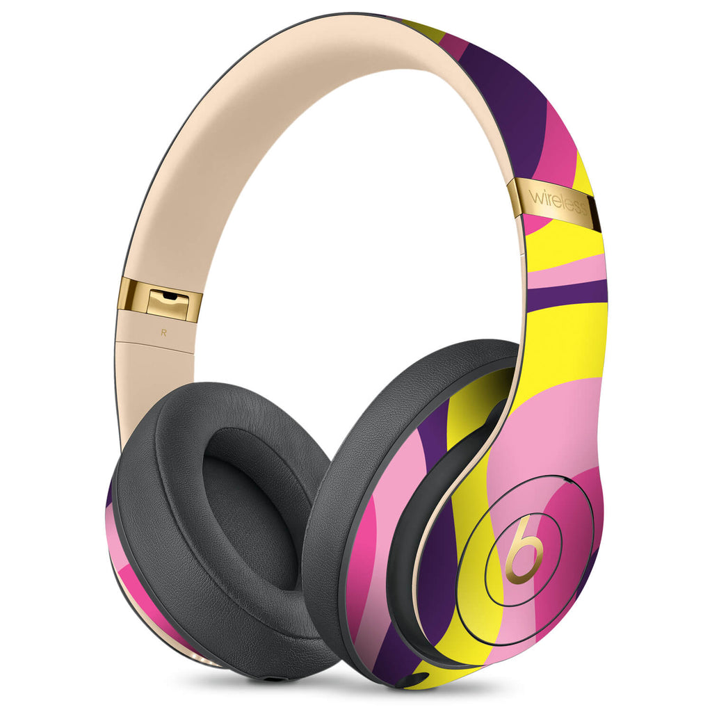Beats Studio3 Wireless Abstract psychadelic skins