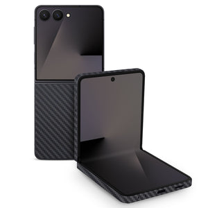 Samsung Galaxy Z Flip 7 Black Carbon Skins