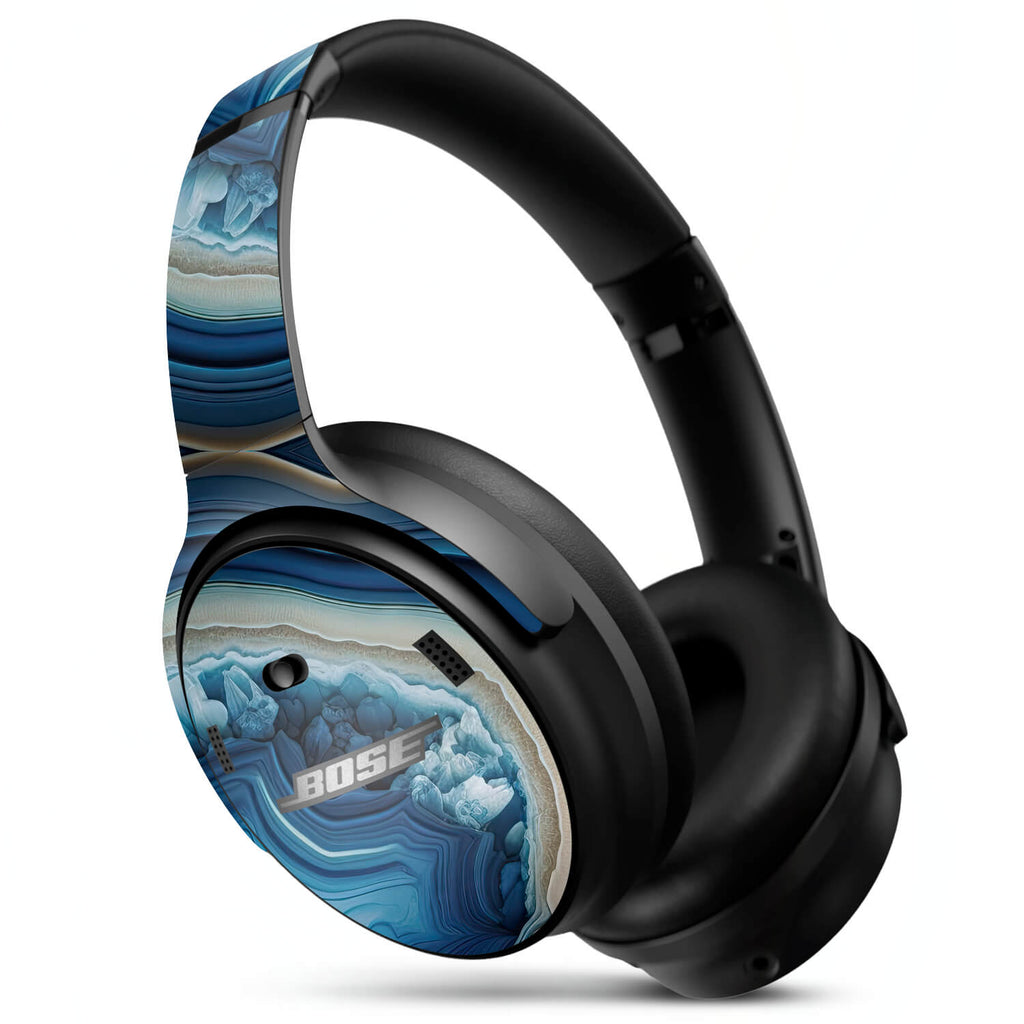 Bose QC45 Headphone Onyx azure skins
