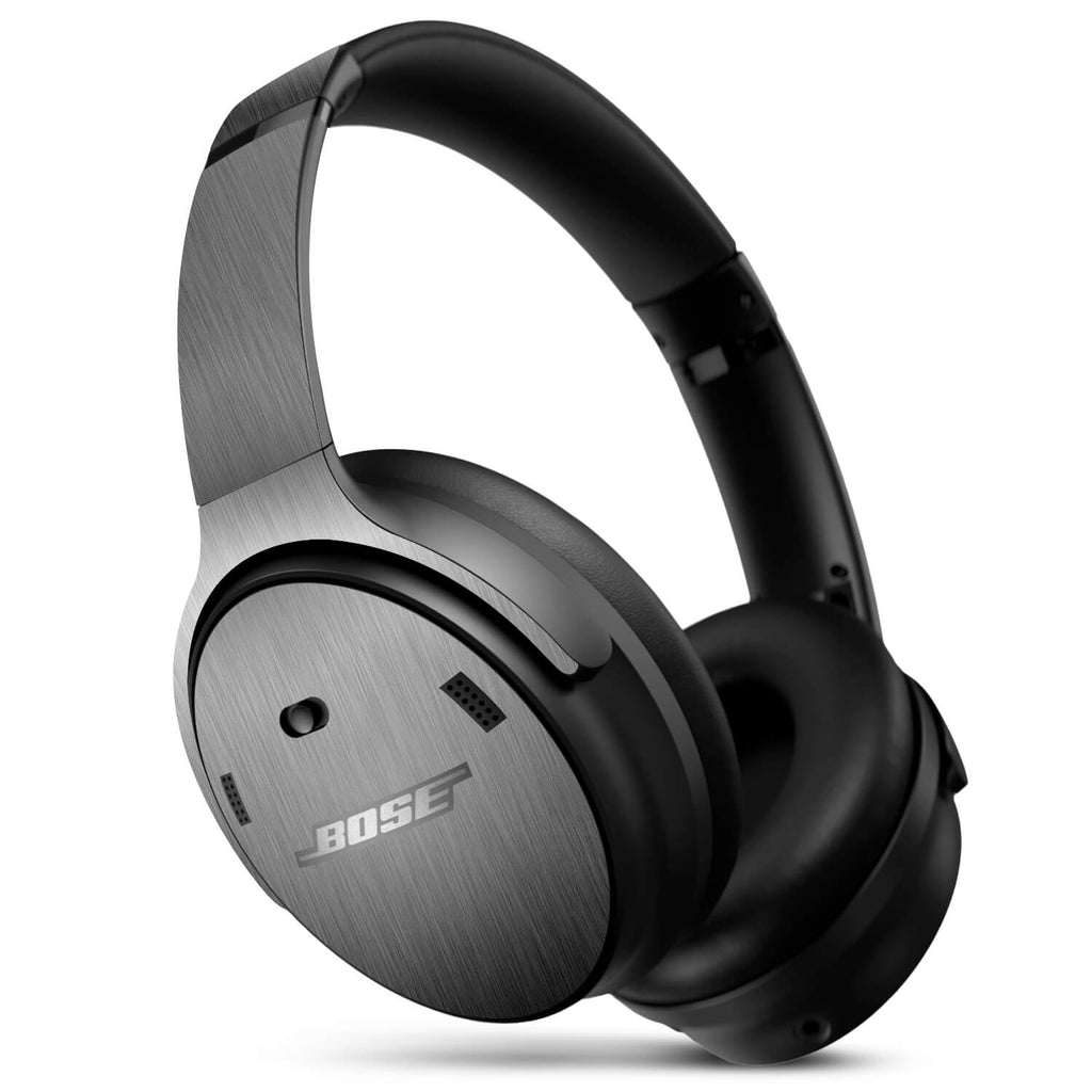 Bose QC45 Headphone Brushed titanium skins