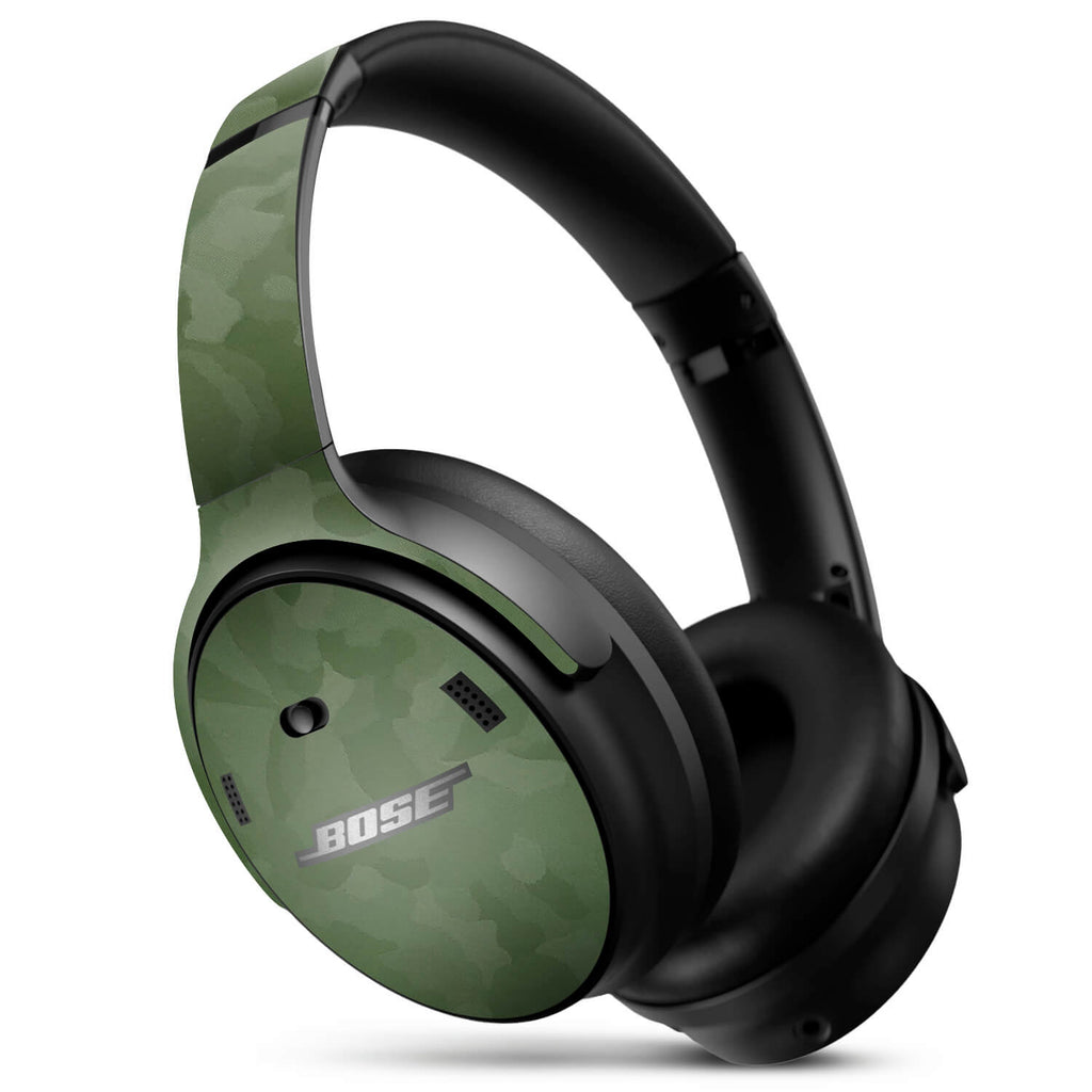 Bose QC45 Headphone Green camo skins