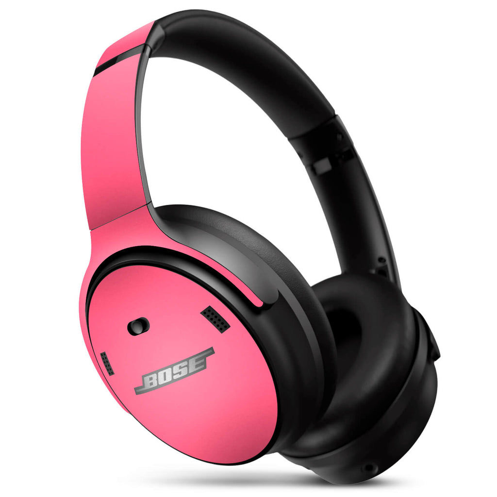 Bose QC SE Headphone Textured matt pink skins