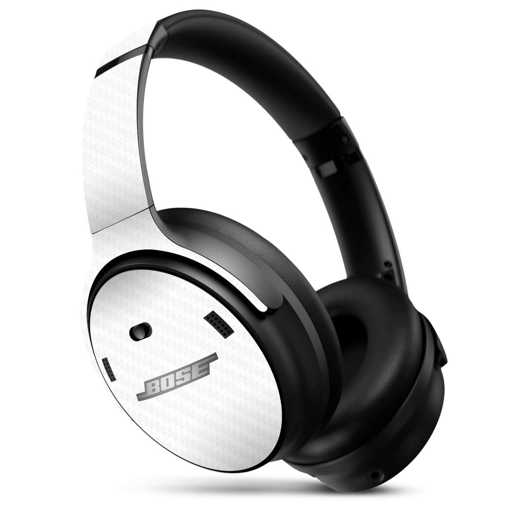 Bose QC SE Headphone White carbon fibre skins
