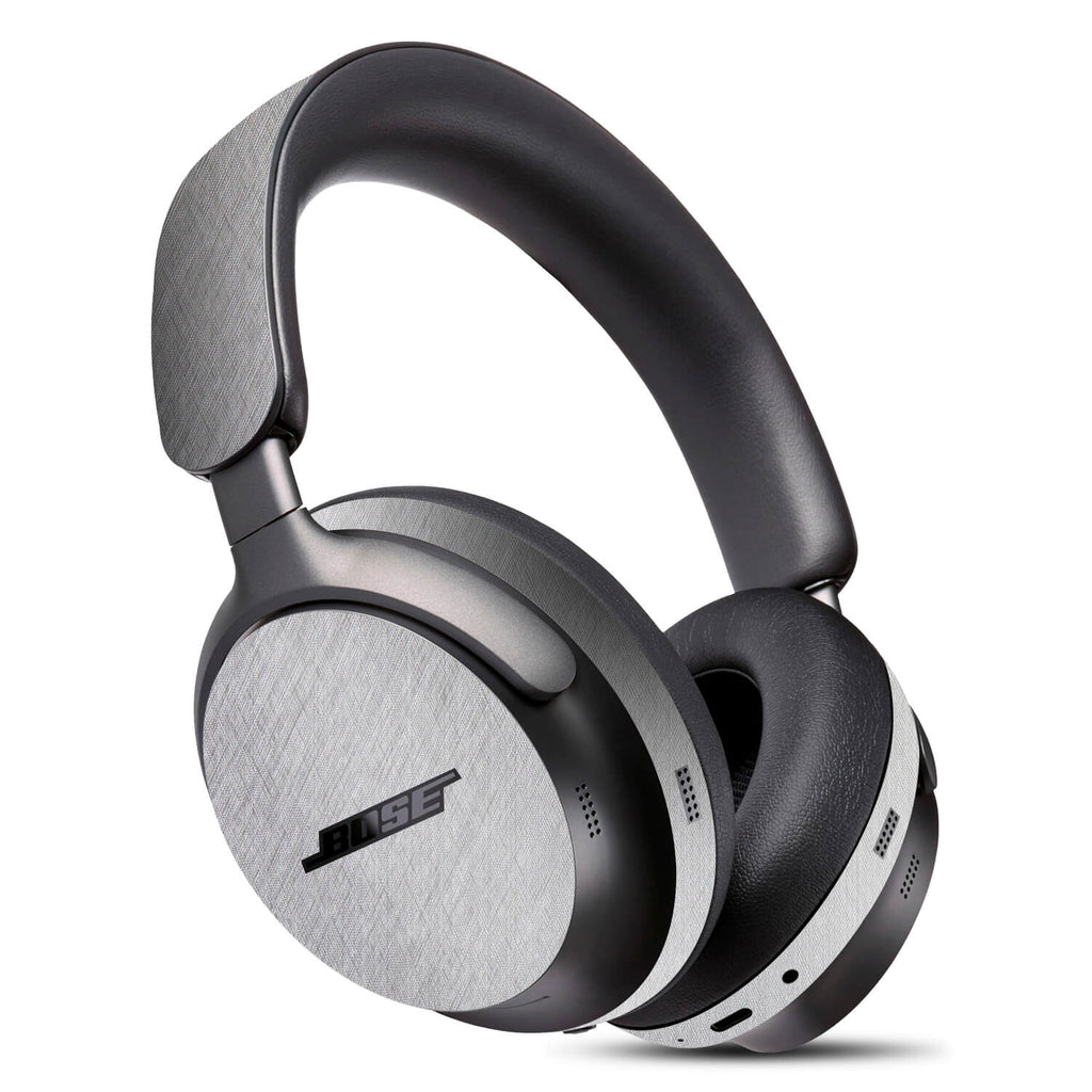 Bose Quiet Comfort Ultra Brushed aluminium skins