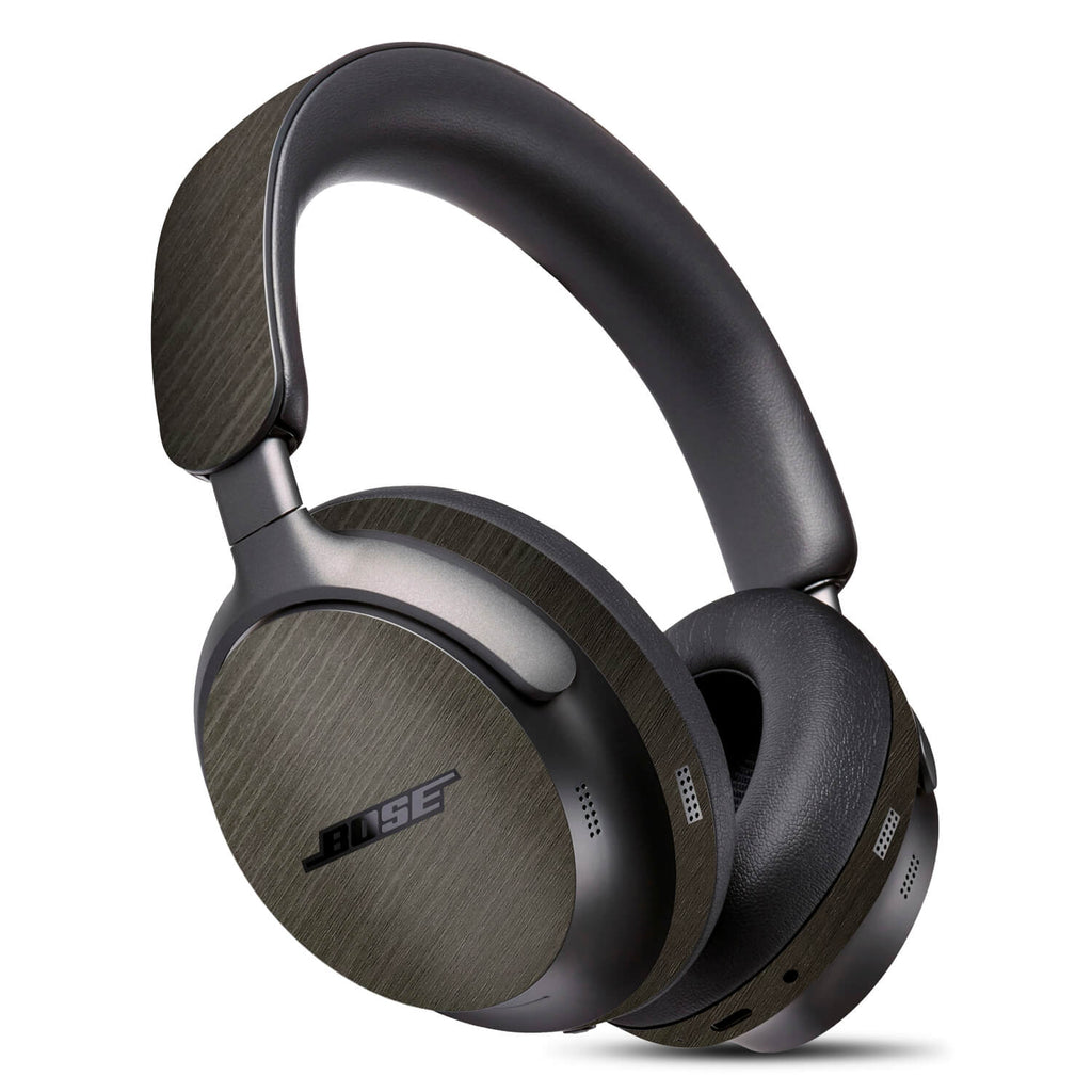 Bose Quiet Comfort Ultra Silverblack wood skins