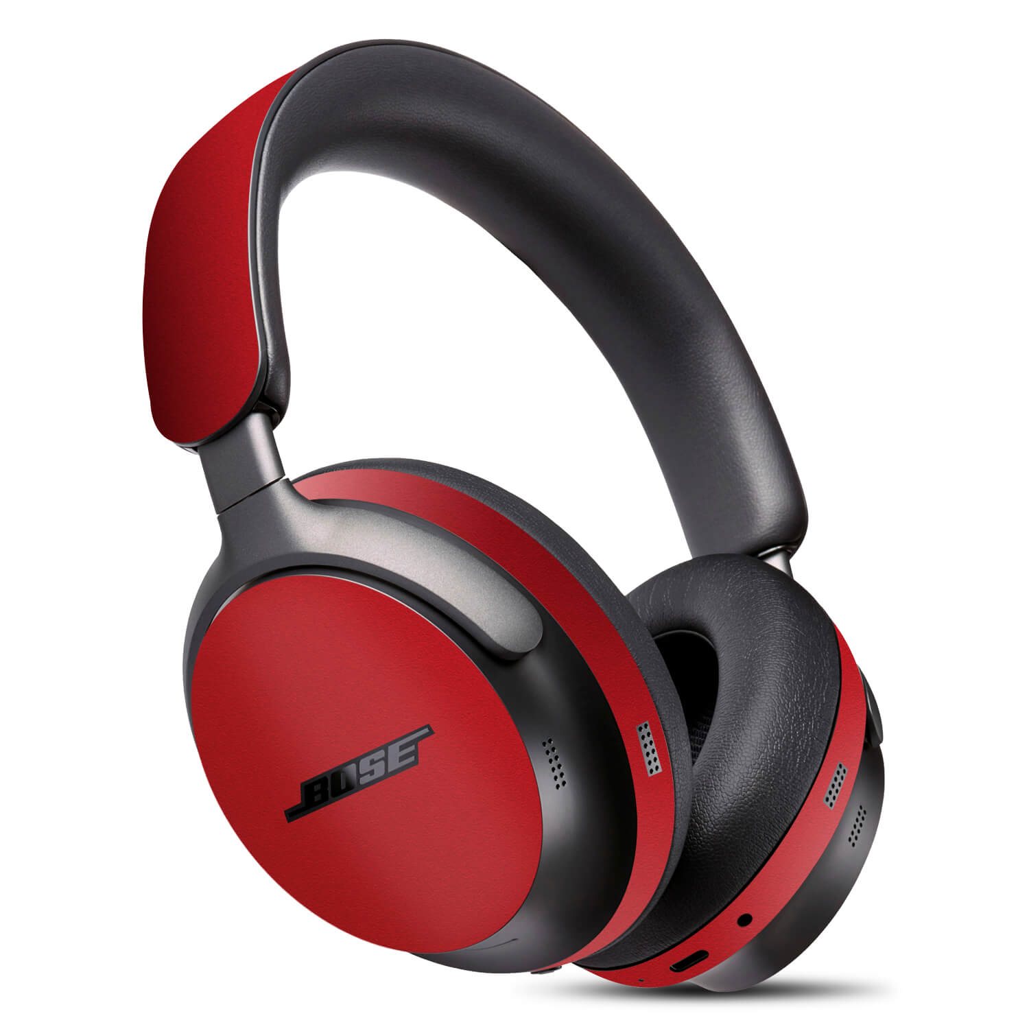Bose Quiet Comfort Ultra Textured matt red skins