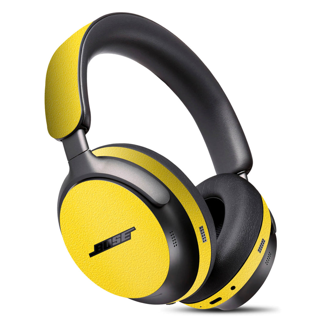 Bose Quiet Comfort Ultra Textured matt yellow skins