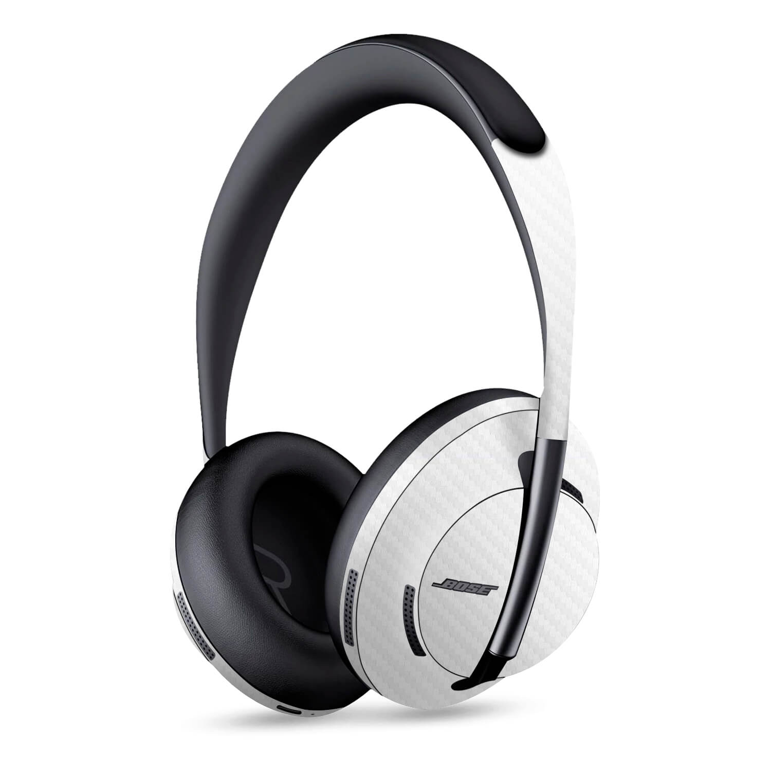 Bose 700 Headphone White Carbon Fibre Skins