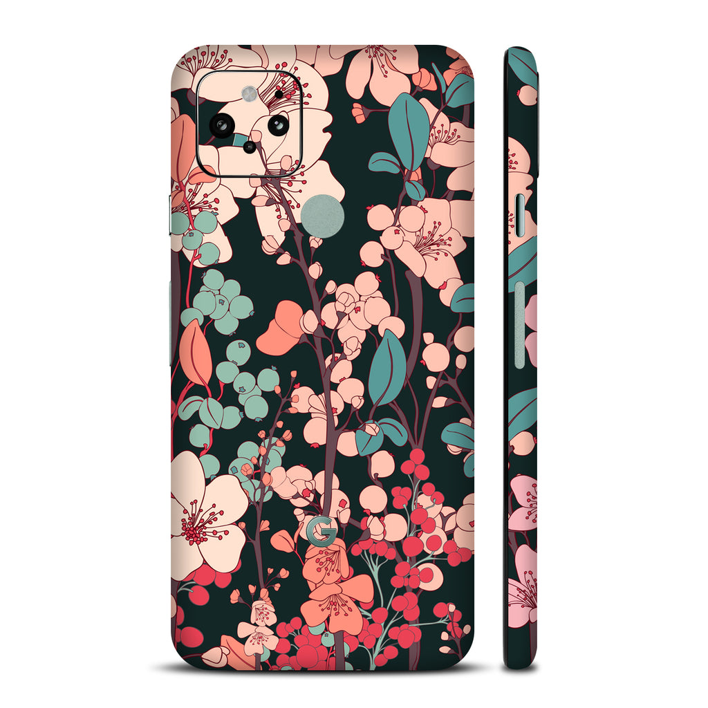 Google Pixel 5 Art Vintage Floral skin