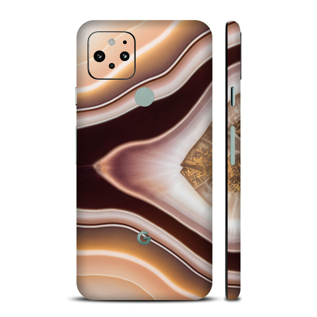 Google Pixel 5 Onyx oyster skins