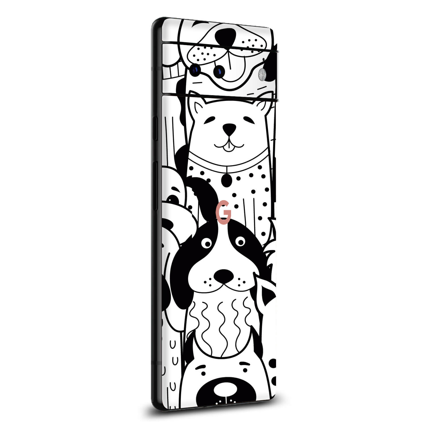 Google Pixel 6 Doodles dog skins