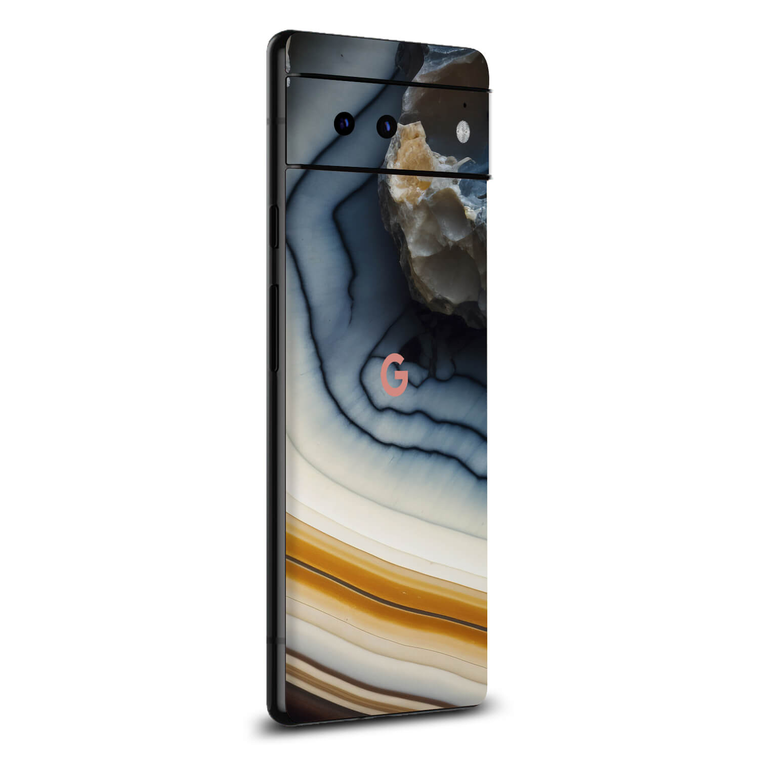 Google Pixel 6 Onyx geode skins