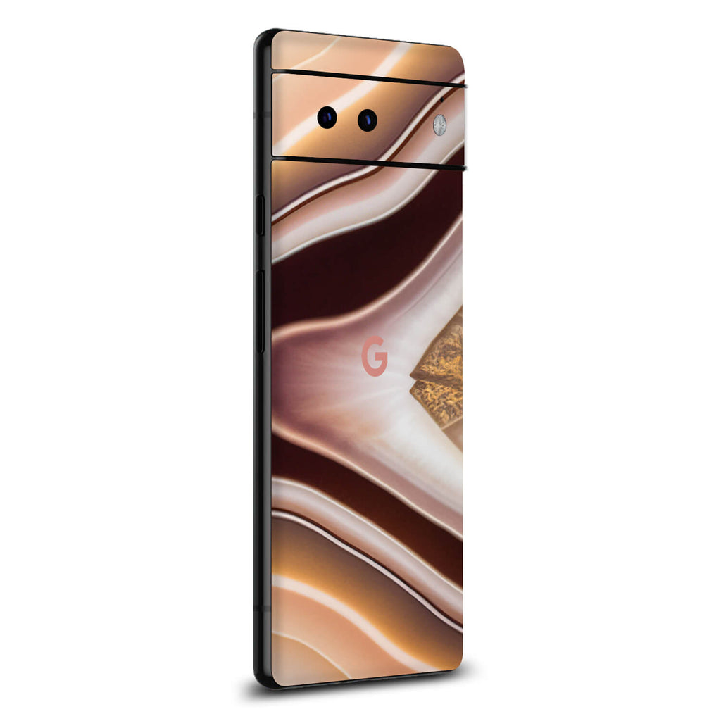 Google Pixel 6 Onyx oyster skins