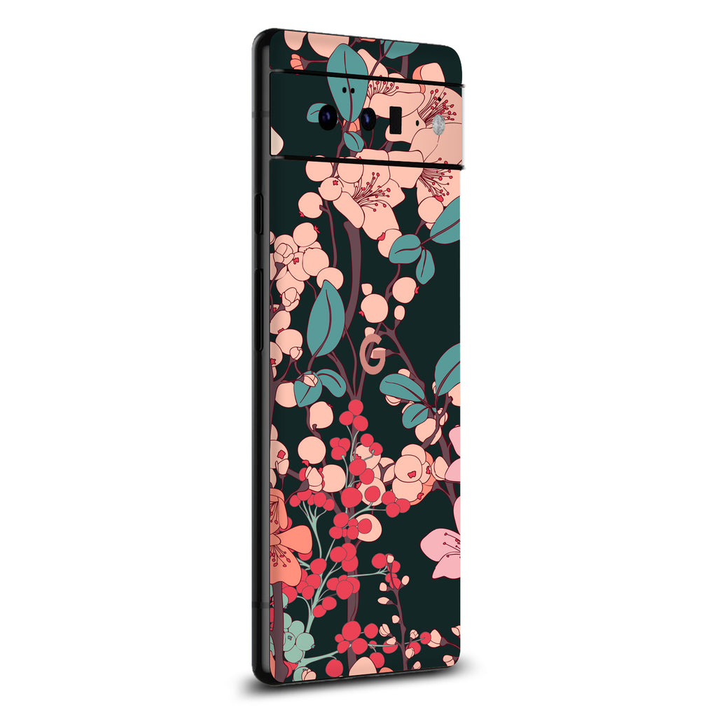 Google Pixel 6 Pro Art Vintage Floral skin