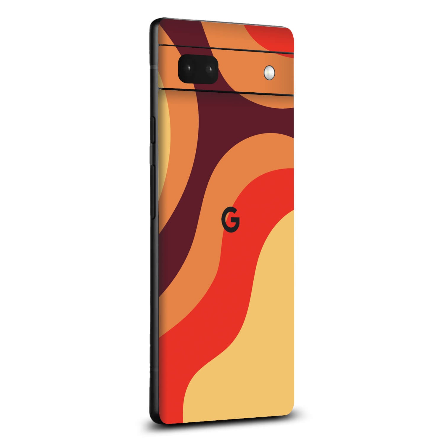 Google Pixel 6a Abstract lava skins