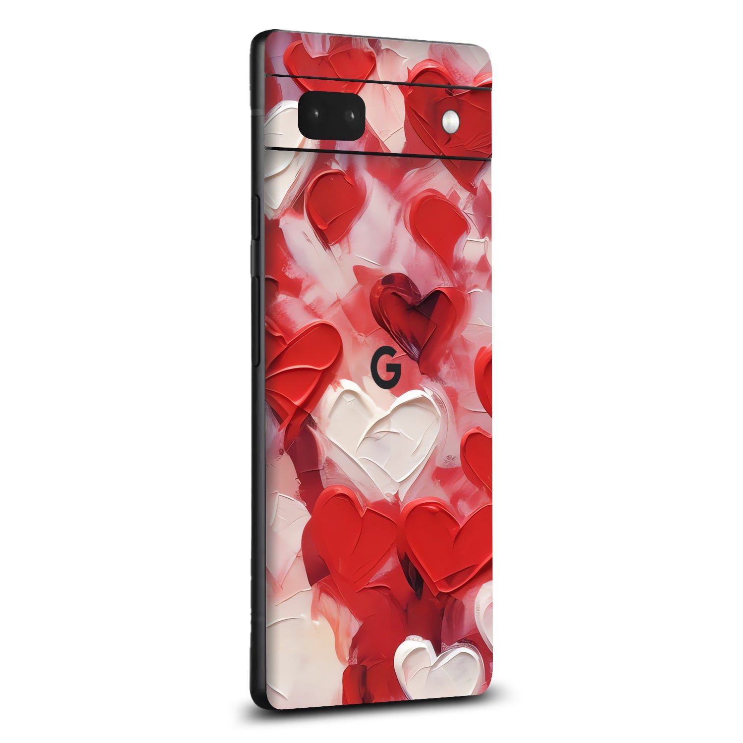 Google Pixel 6a Art Love Hearts skin