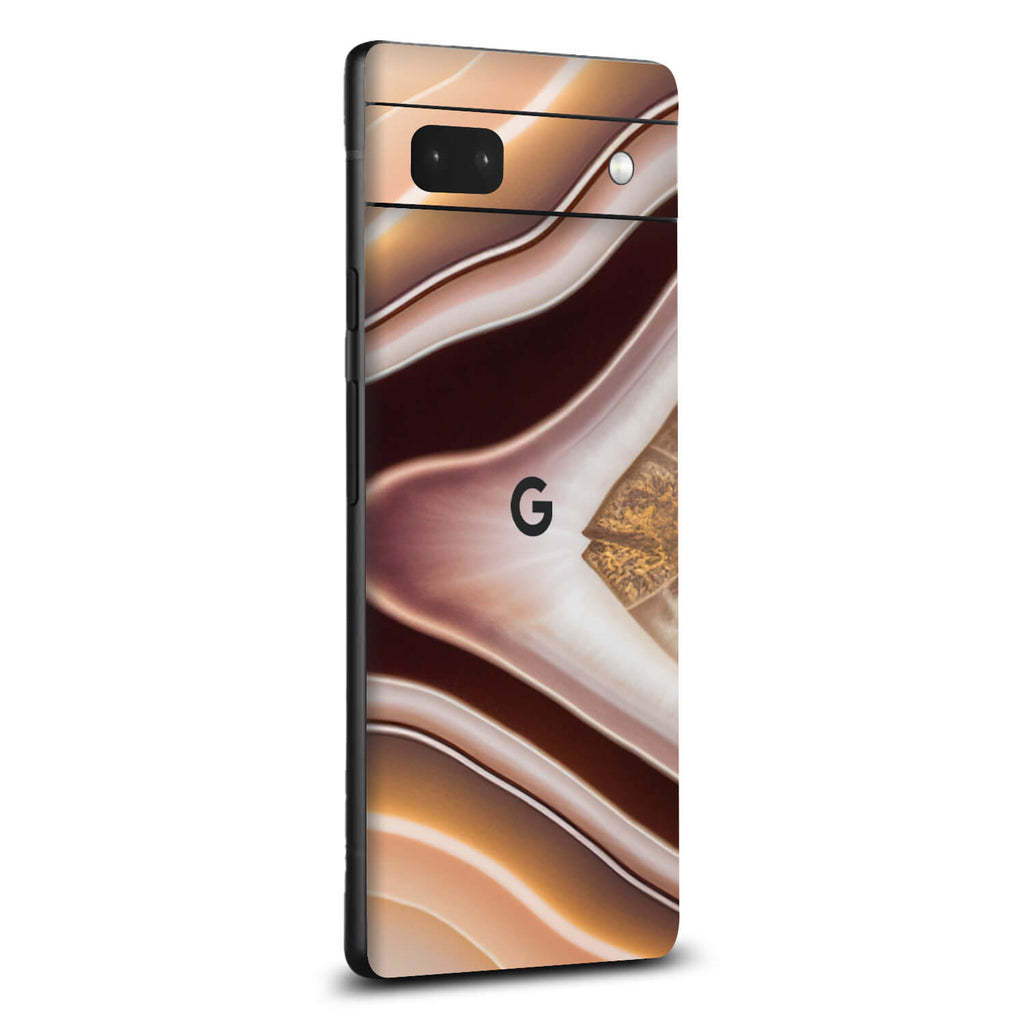 Google Pixel 6a Oyster onyx skins