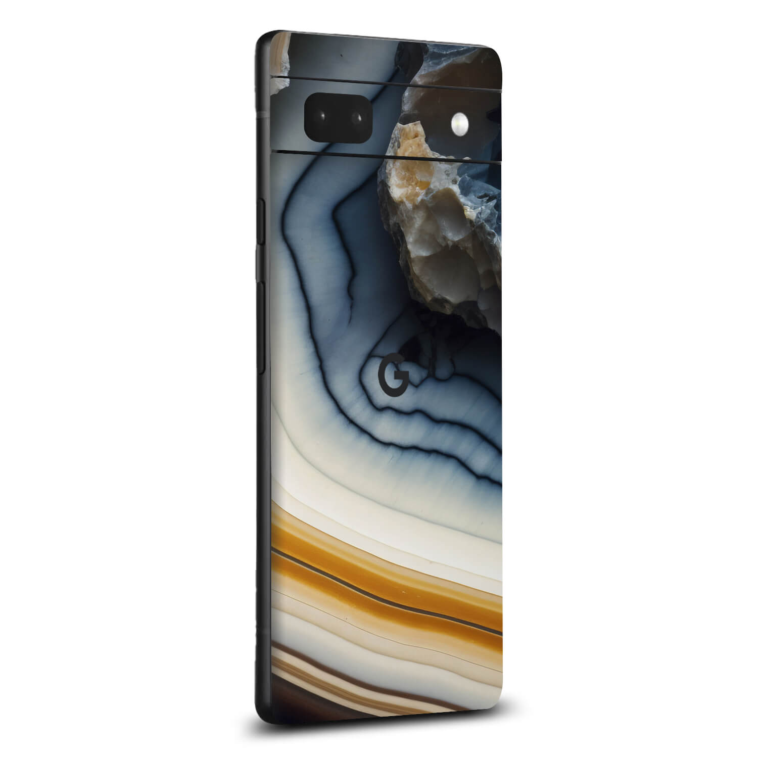 Google Pixel 6a Onyx geode skins