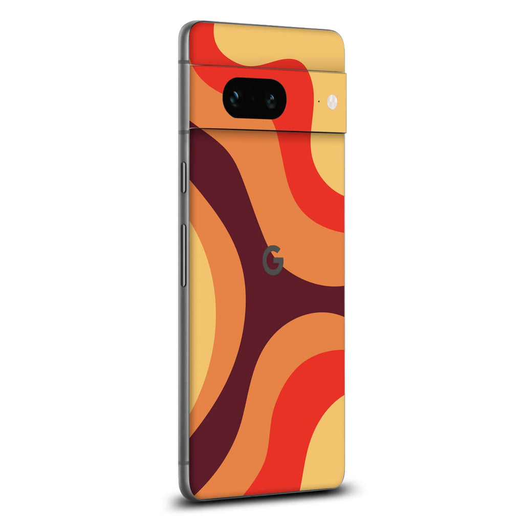 Google Pixel 8a Abstract lava skins
