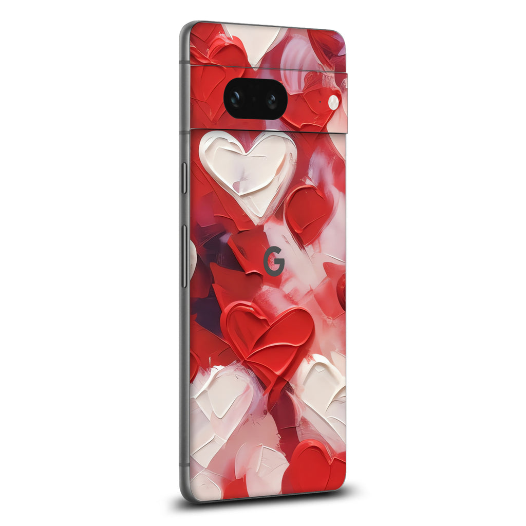 Google Pixel 8 Art Love Hearts skin