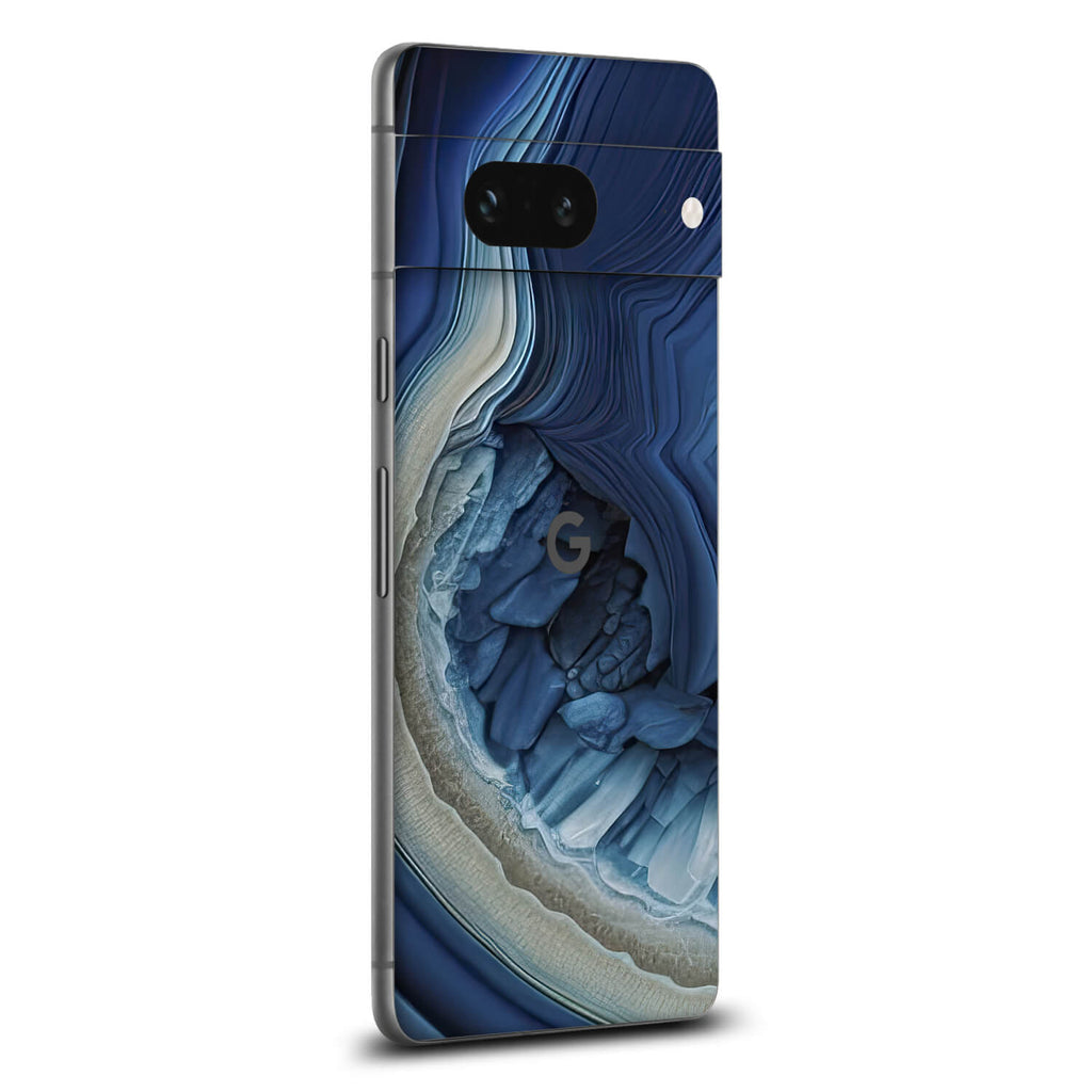 Google Pixel 8 Onyx azure skins