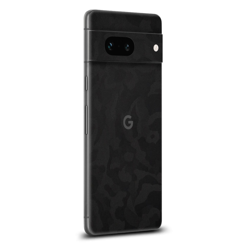 Google Pixel 8a Black camo skins