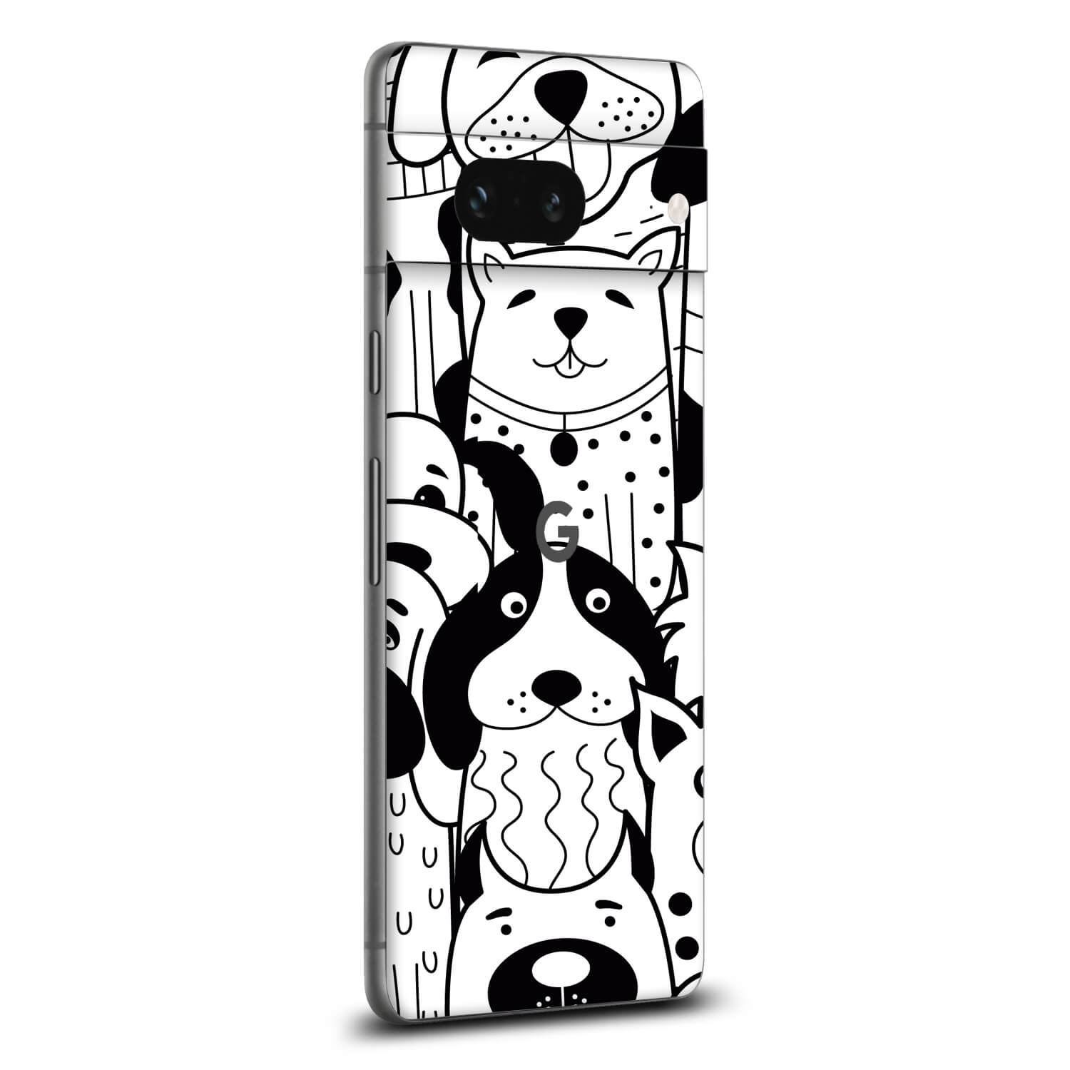 Google Pixel 7 Doodles dog skins