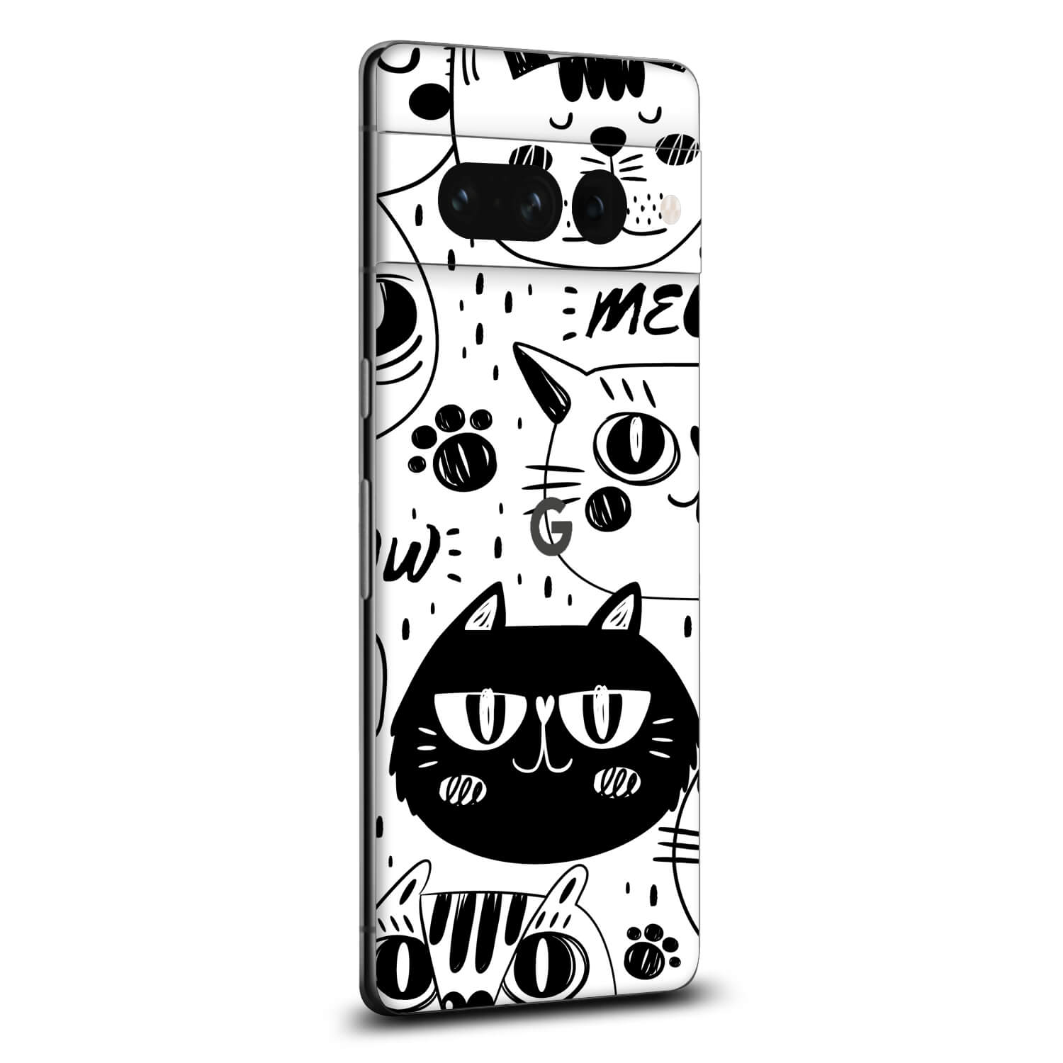 Google Pixel 7 Pro Doodles cat skins