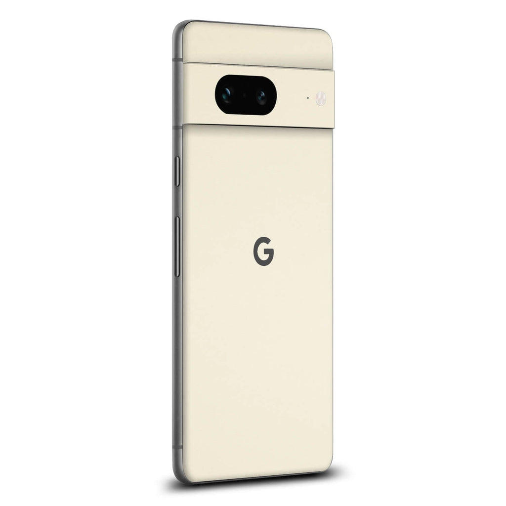 Google Pixel 8a Textured matt cream skins