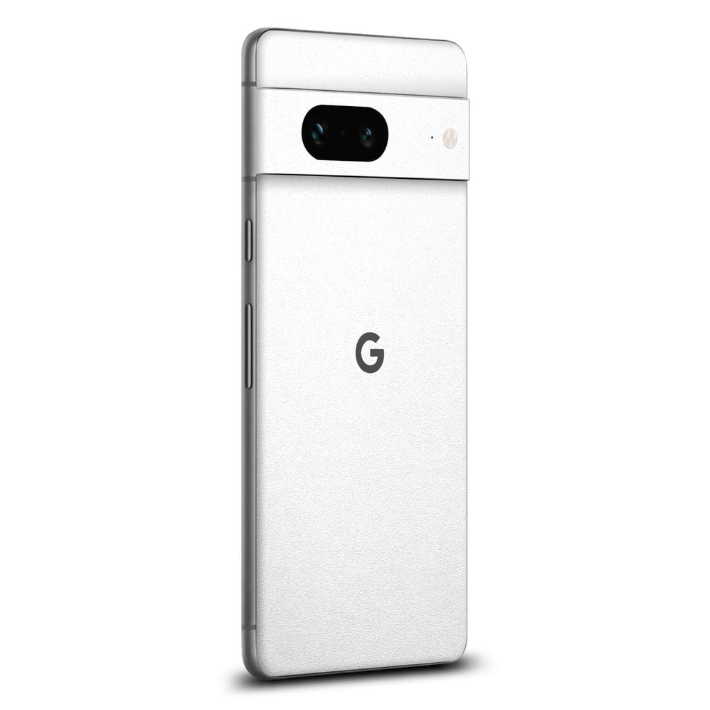 Google Pixel 8a Textured matt white skins
