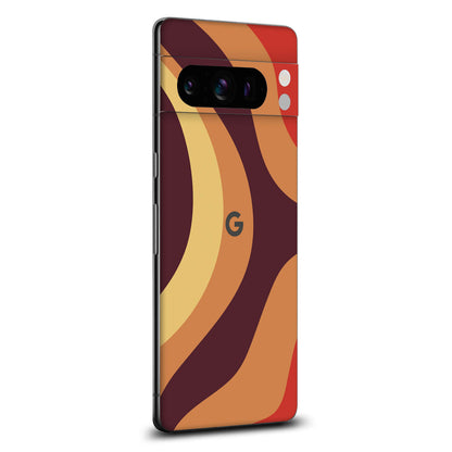 Google Pixel 8 Pro Abstract lava skins