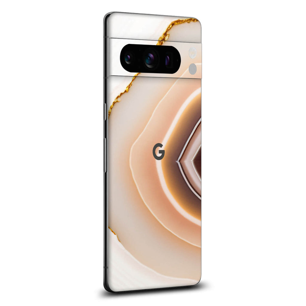 Google Pixel 8 Pro Onyx oyster skins