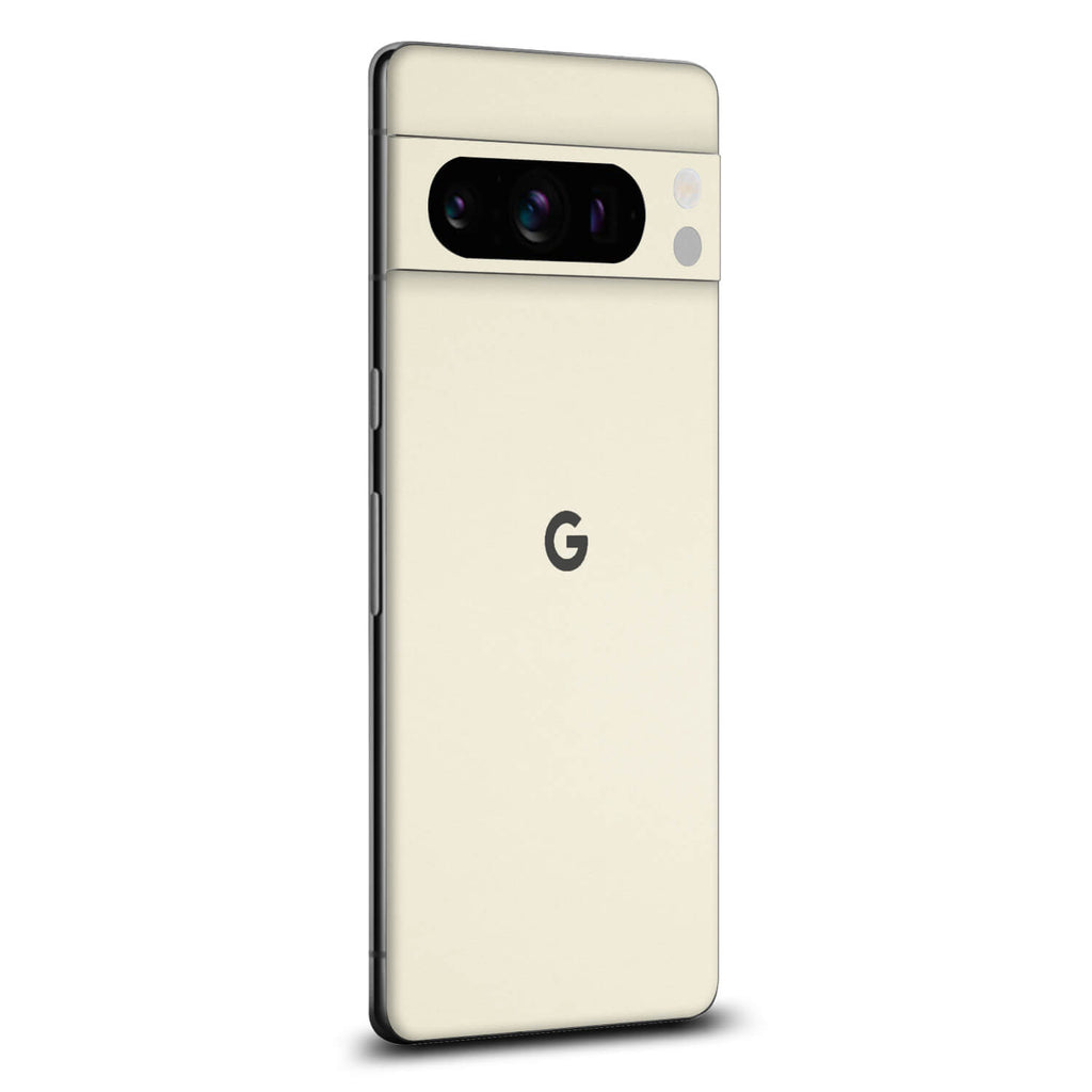 Google Pixel 8 Pro Textured matt cream skins