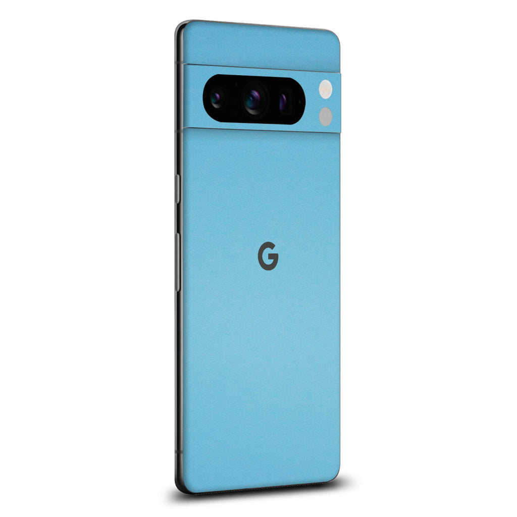 Google Pixel 8 Pro Textured matt light blue skins