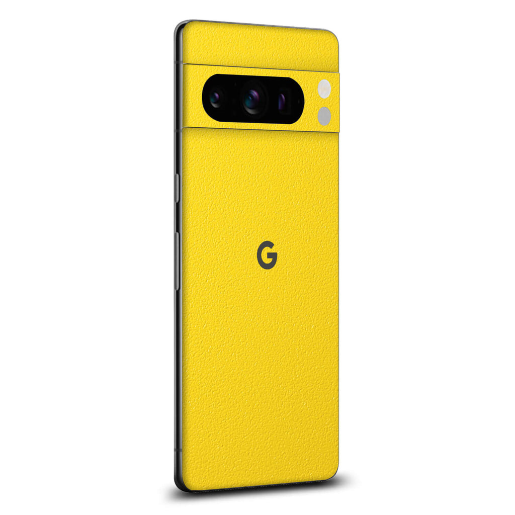 Google Pixel 8 Pro Textured matt yellow skins