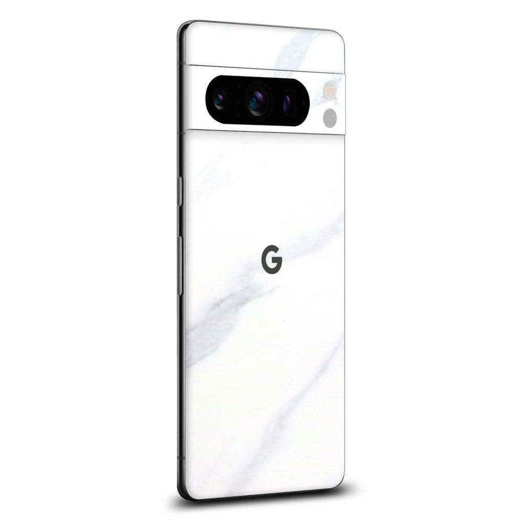 Google Pixel 8 Pro White marble skins