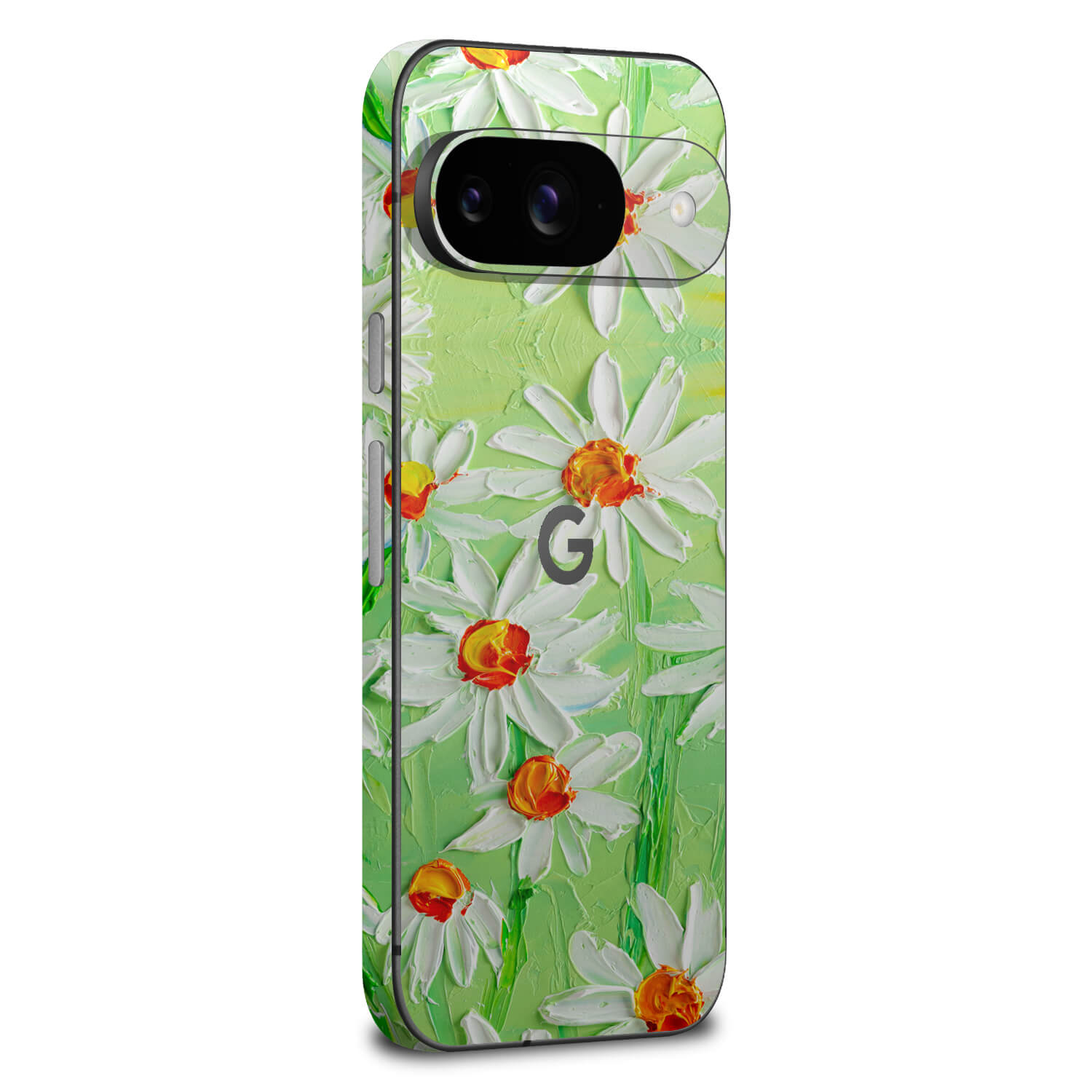 google pixel 9 art daisy field skins