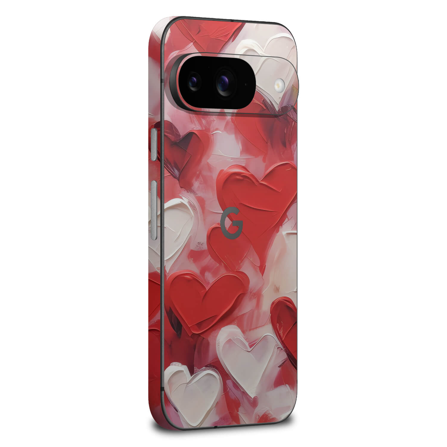 google pixel 9 art love hearts skins