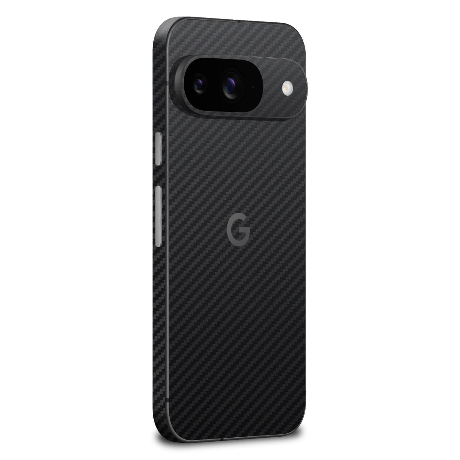 google pixel 9 black carbon fibre skin